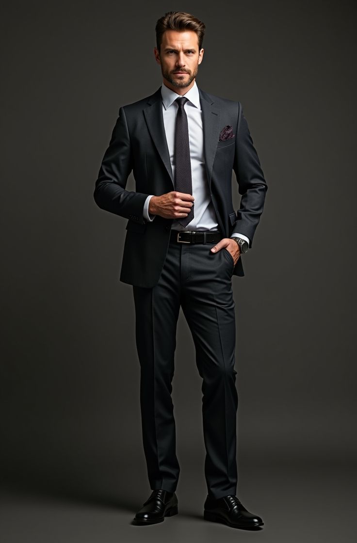 one man with formal